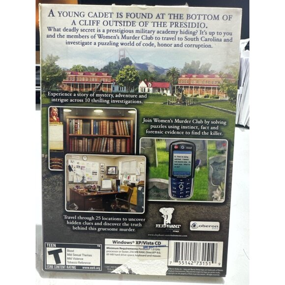 James Patterson Women's Murder Club Collection PC CD Game - Picture 2 of 3